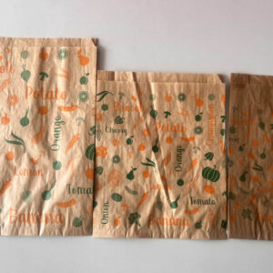bolsa papel fruta